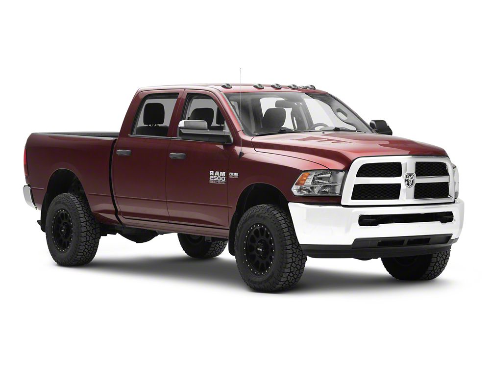 Raxiom Axial Series LED Cab Roof Clearance Lighting; White; Smoked Lens (03-18 RAM 2500 w/ Factory Clearance Lights)