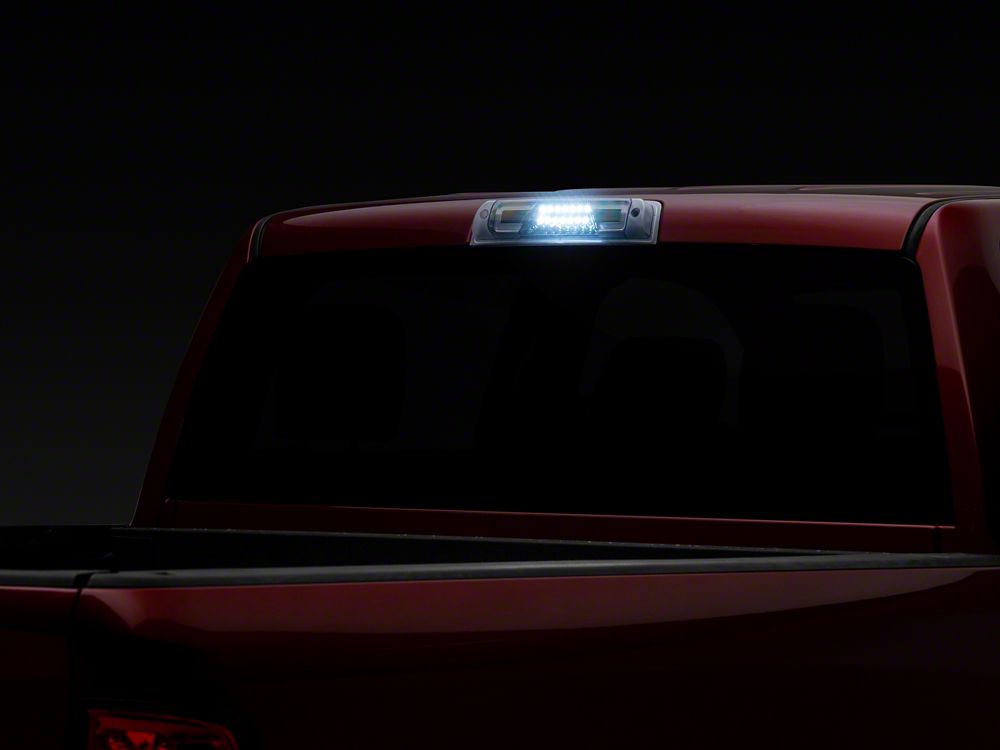 Raxiom V2 LED Third Brake Light; Black Housing; Clear Lens (10-18 RAM 2500)