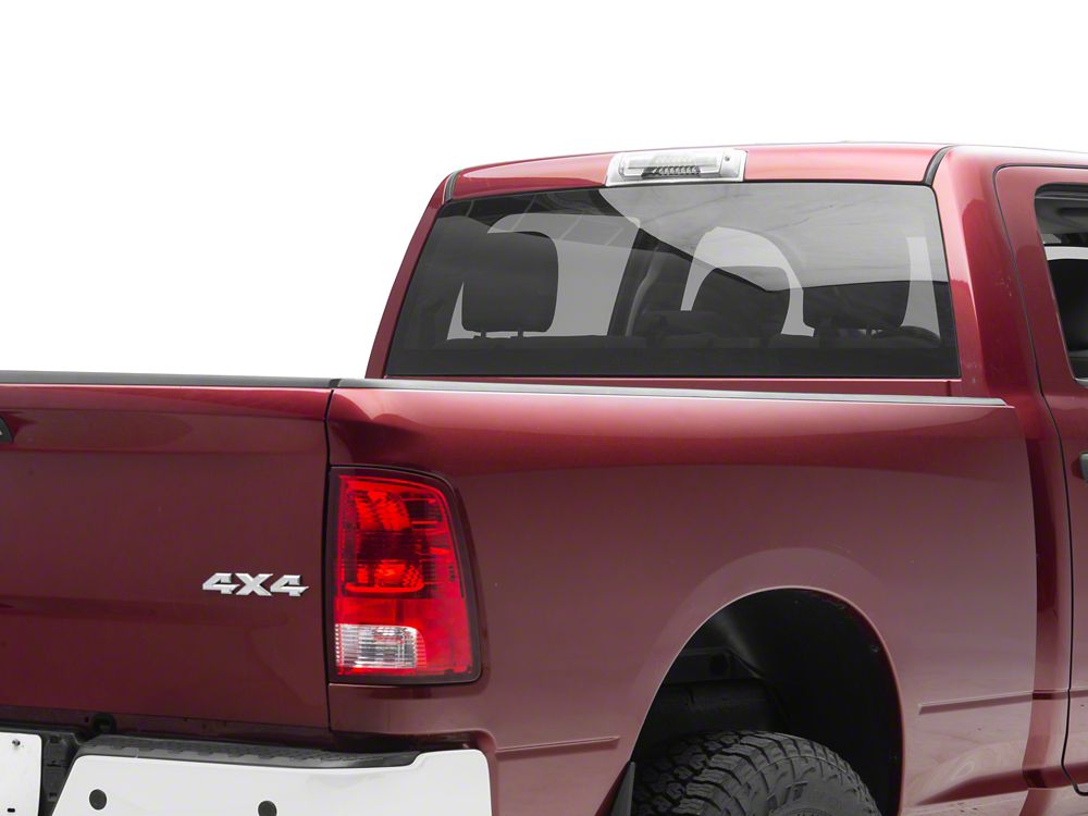 Raxiom V2 LED Third Brake Light; Black Housing; Clear Lens (10-18 RAM 2500)