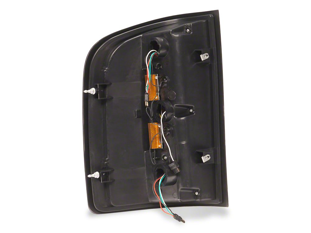 Raxiom LED Dual Ring Tail Lights; Black Housing; Clear Lens (07-14 Silverado 2500 HD)