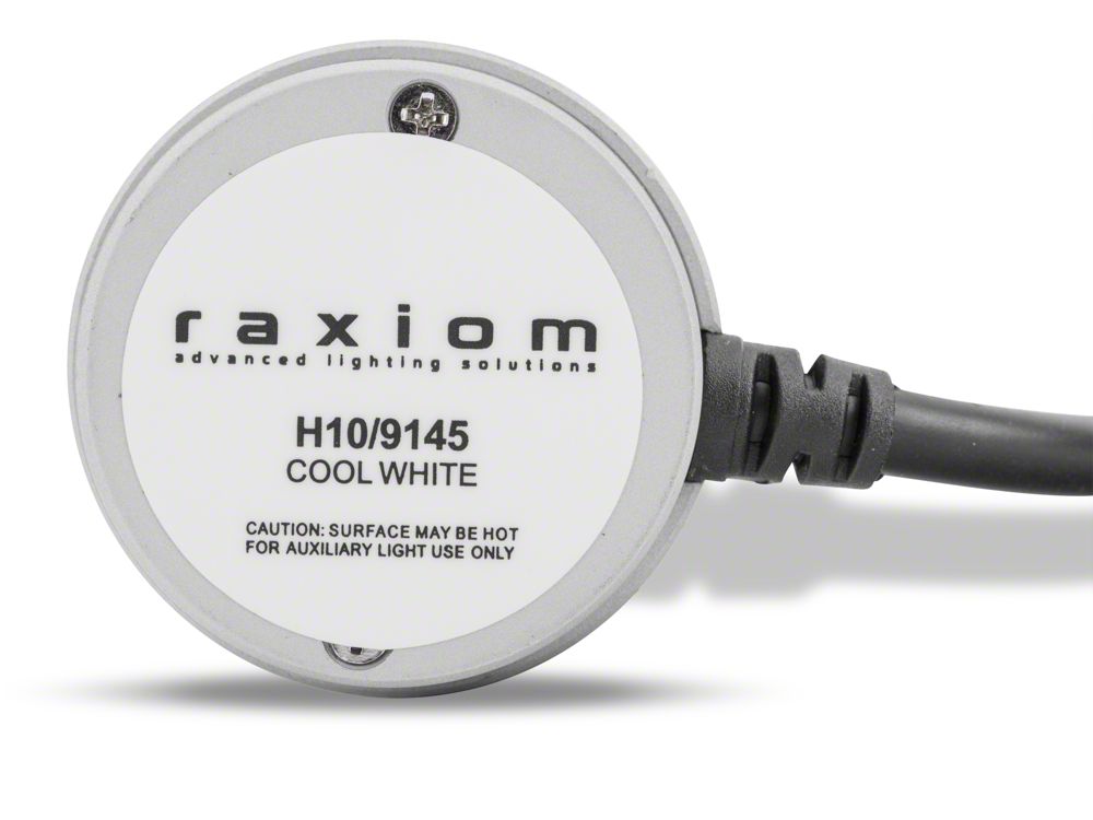 Raxiom Axial Series LED Fog Light Conversion Bulb Kit; H10 (07-09 Jeep Wrangler JK)