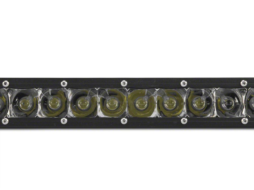 Raxiom 50-Inch Slim Curved LED Light Bar; Flood/Spot Combo Beam (Universal; Some Adaptation May Be Required)