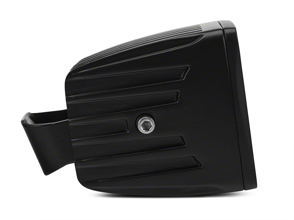 Raxiom 3-Inch Square 4-LED Off Road Light; Spot Beam (Universal; Some Adaptation May Be Required)