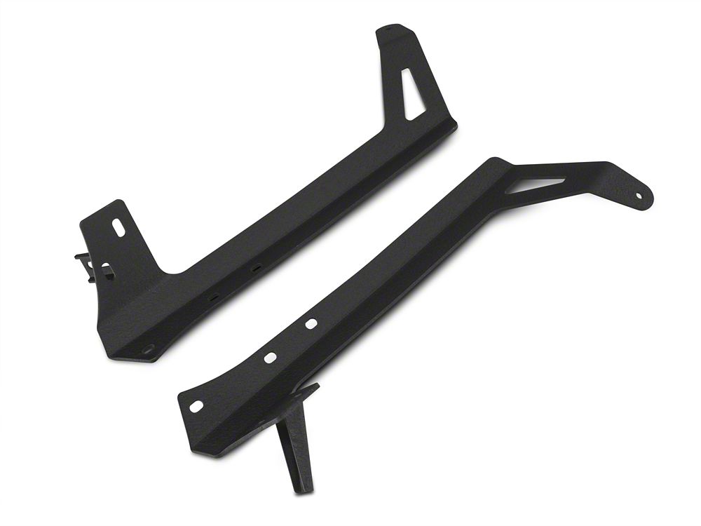 Raxiom 50-Inch LED Light Bar Windshield Mount with Auxiliary Bracket (07-18 Jeep Wrangler JK)