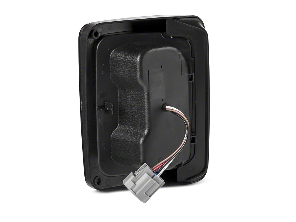 Raxiom LED Tail Lights; Black Housing; Smoked Lens (07-18 Jeep Wrangler JK)