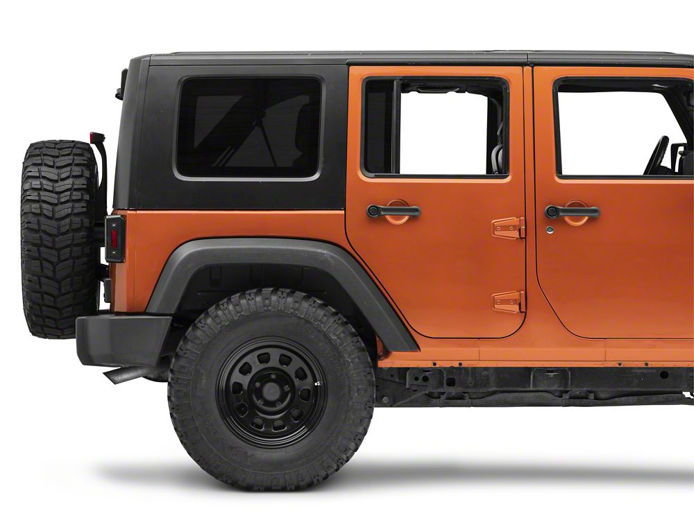 Raxiom LED Tail Lights; Black Housing; Smoked Lens (07-18 Jeep Wrangler JK)