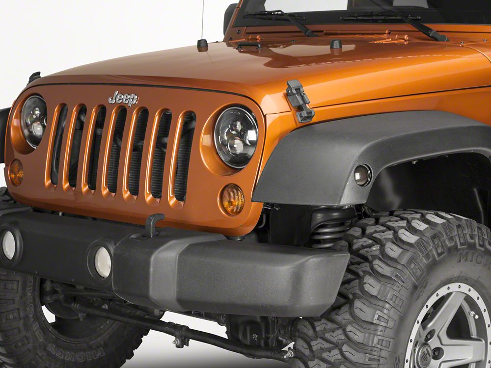 Raxiom LED Side Marker Lights; Smoked (07-18 Jeep Wrangler JK)