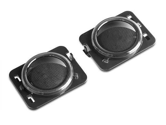 Raxiom LED Side Marker Lights; Smoked (07-18 Jeep Wrangler JK)