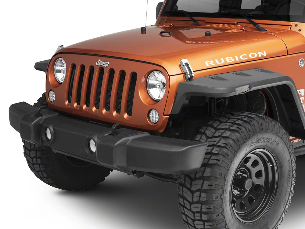 Raxiom Axial Series LED Front Turn Signals; Clear (07-18 Jeep Wrangler JK)