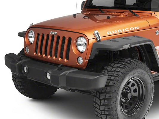 Raxiom Axial Series LED Front Turn Signals; Clear (07-18 Jeep Wrangler JK)