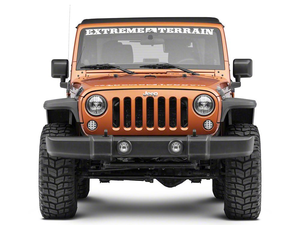 Raxiom Axial Series LED Front Turn Signals; Clear (07-18 Jeep Wrangler JK)