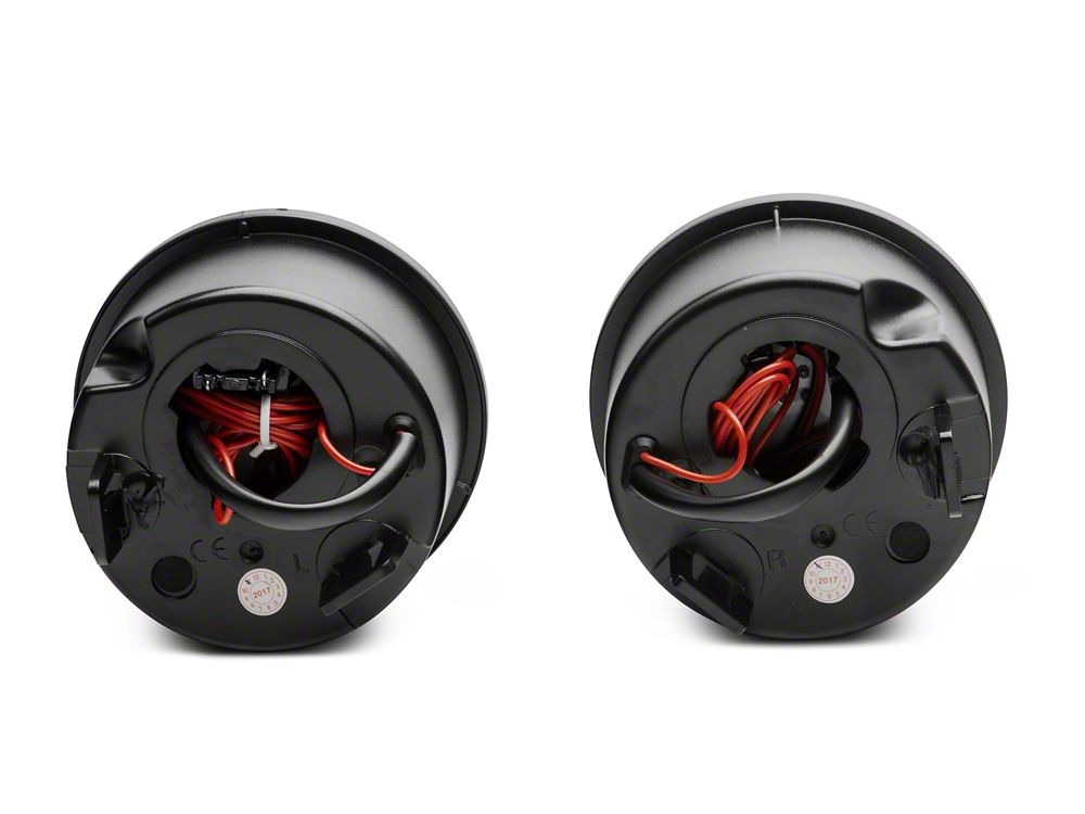Raxiom Axial Series LED Front Turn Signals; Clear (07-18 Jeep Wrangler JK)