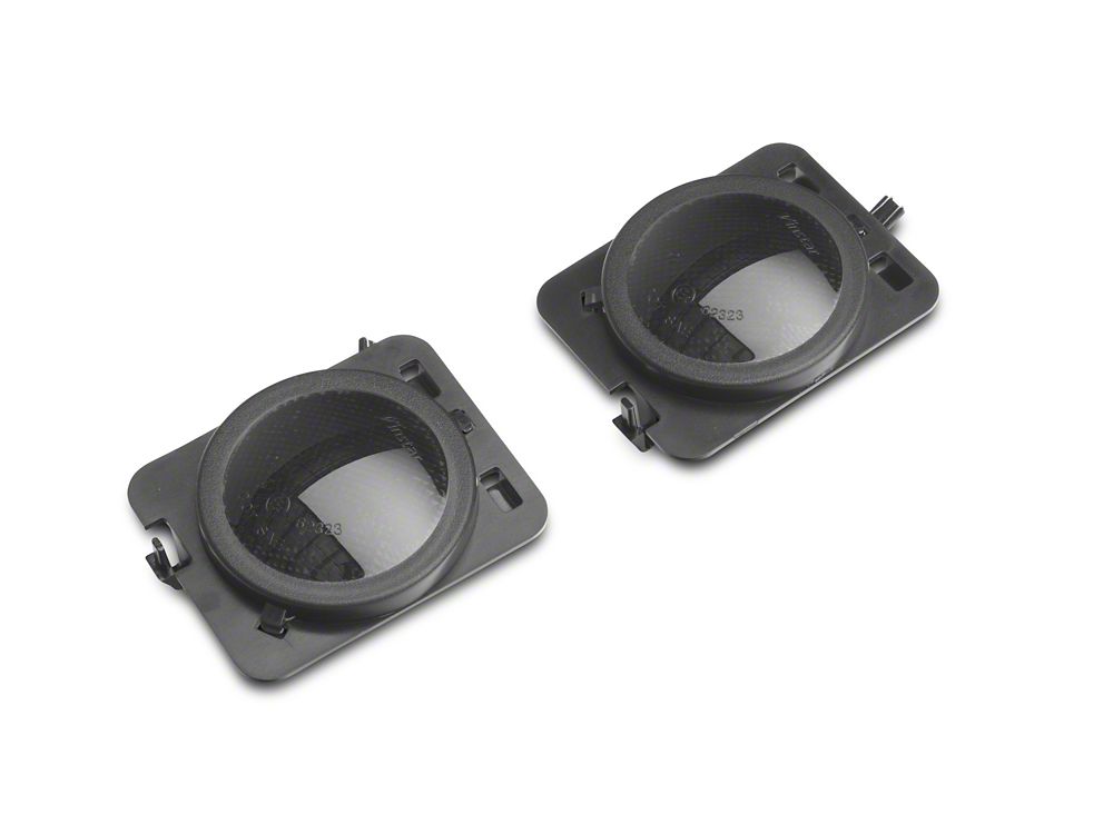Raxiom Axial Series LED Side Marker Lights; Smoked (07-18 Jeep Wrangler JK)