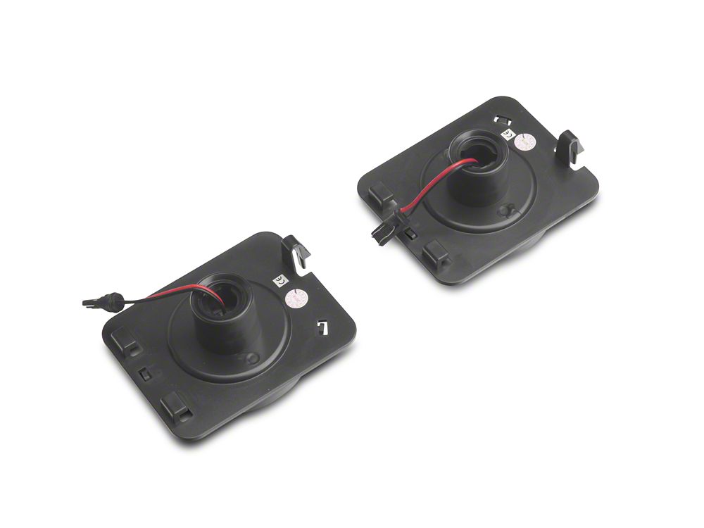 Raxiom Axial Series LED Side Marker Lights; Smoked (07-18 Jeep Wrangler JK)