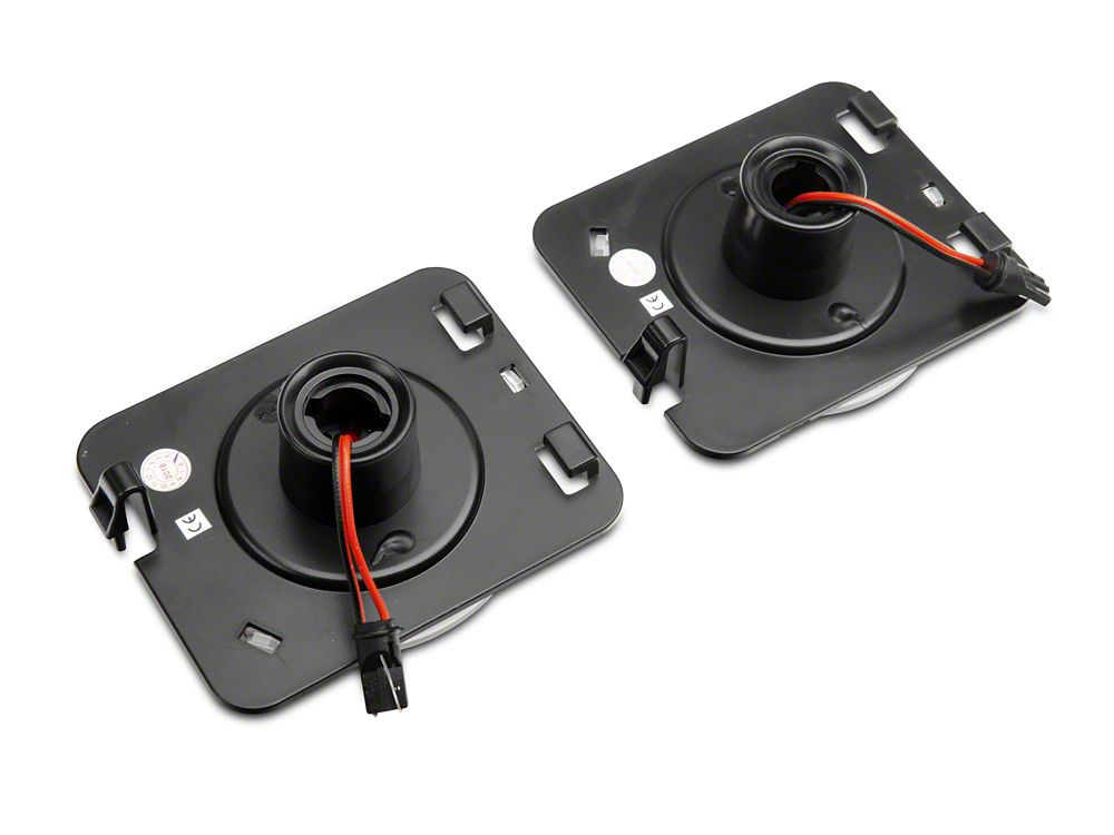 Raxiom Axial Series LED Side Marker Lights; Clear (07-18 Jeep Wrangler JK)