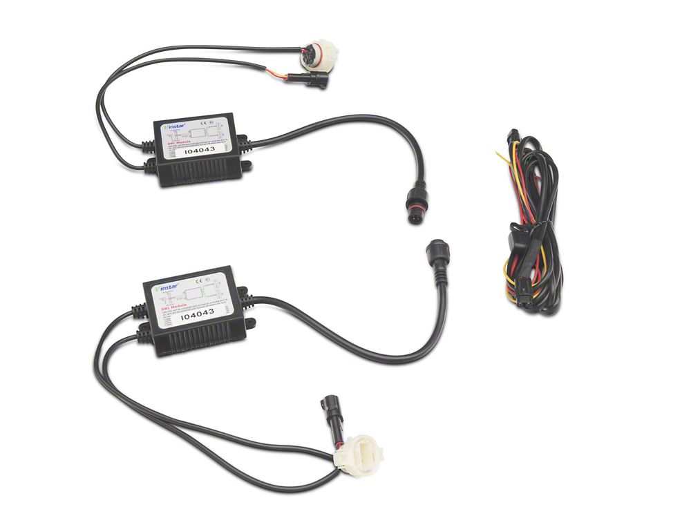 Raxiom Axial Series LED DRL Fog Lights (10-18 Jeep Wrangler JK)