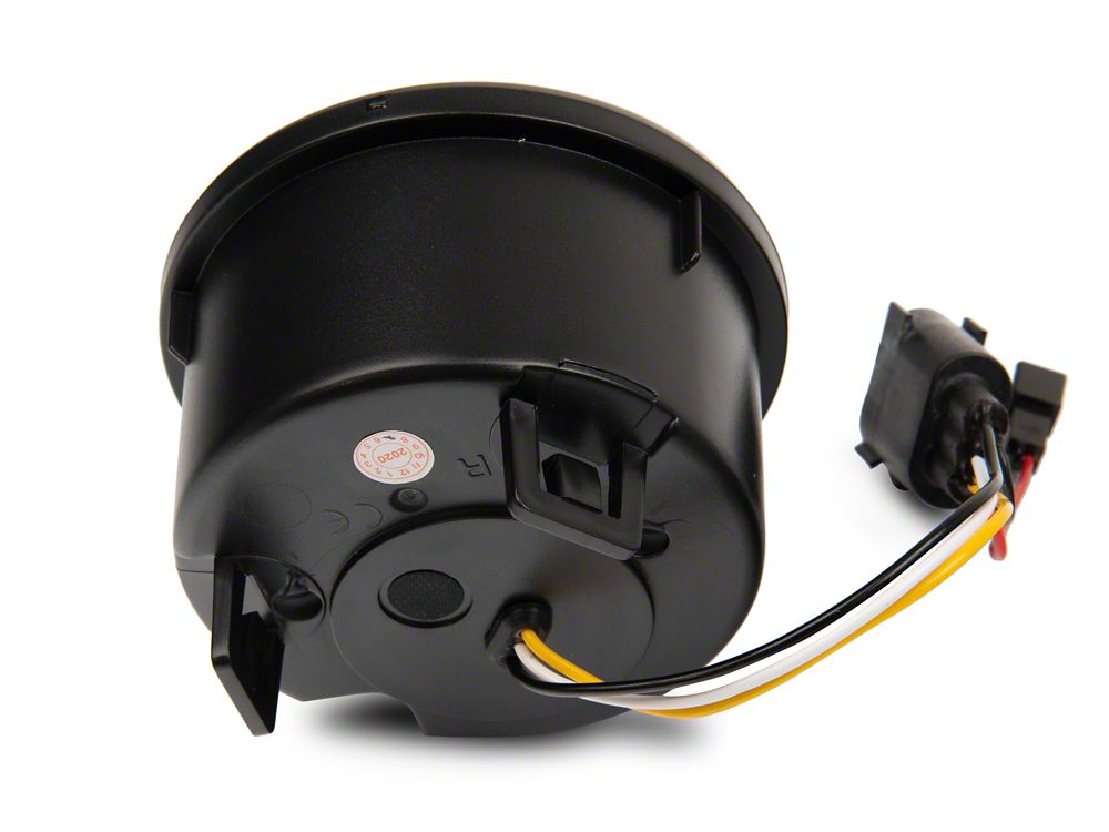 Raxiom Axial Series LED Turn Signals with Halo; Smoked (07-18 Jeep Wrangler JK)