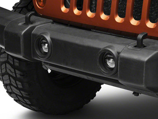 Raxiom Axial Series LED DRL Fog Lights (10-25 Jeep Wrangler JK & JL)
