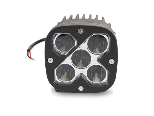 Raxiom 4.25-Inch Square High-Powered LED Light