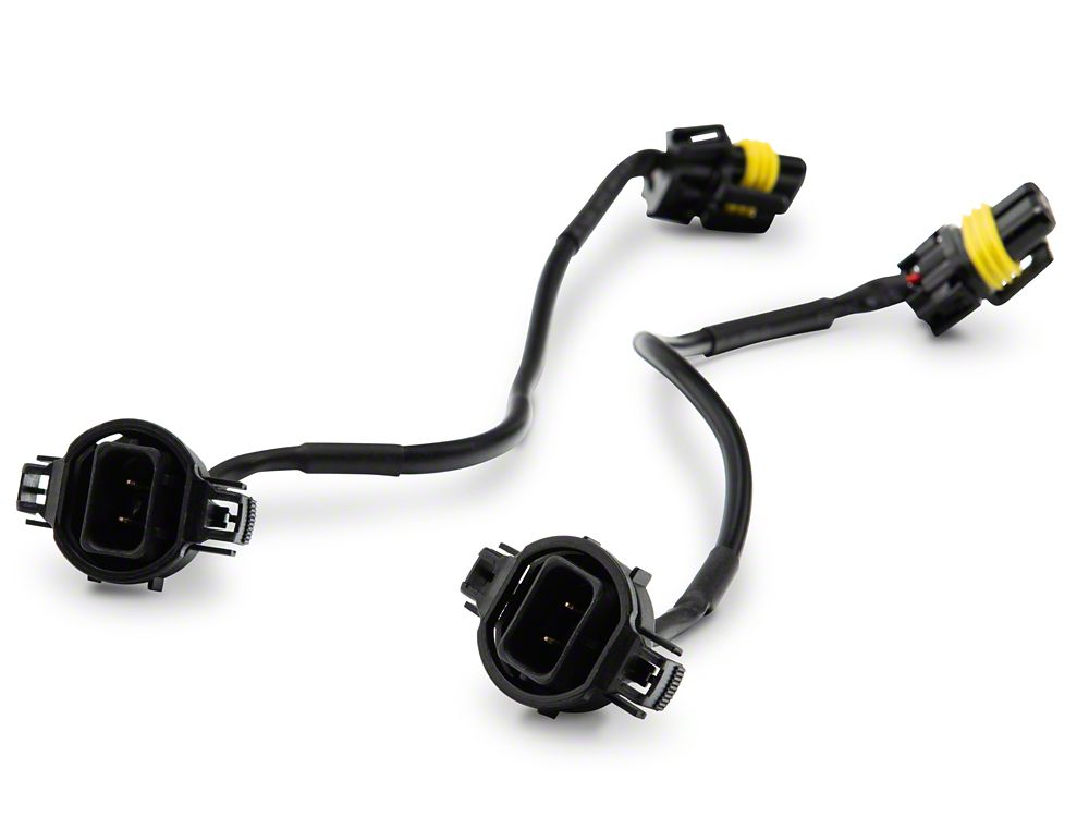 Raxiom Axial Series Tri-Bar LED Fog Lights; White (07-25 Jeep Wrangler JK & JL)