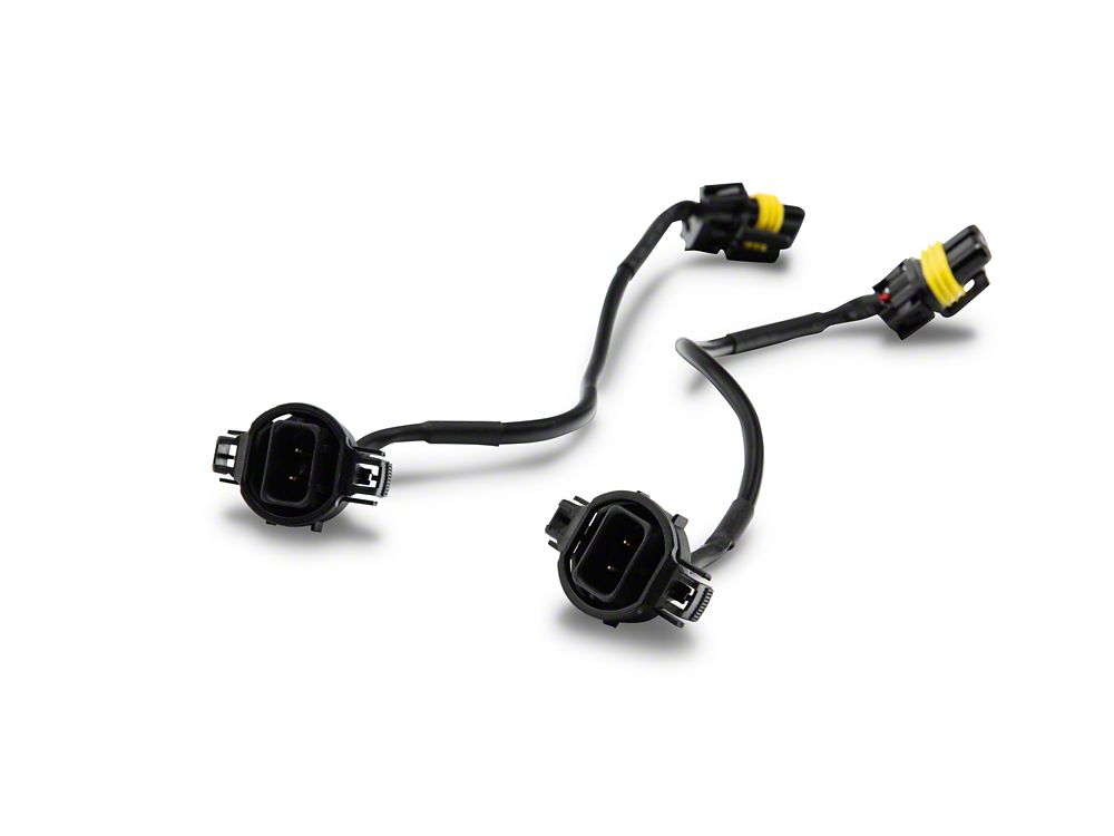 Raxiom Axial Series Halo LED Fog Lights; White (07-25 Jeep Wrangler JK & JL)