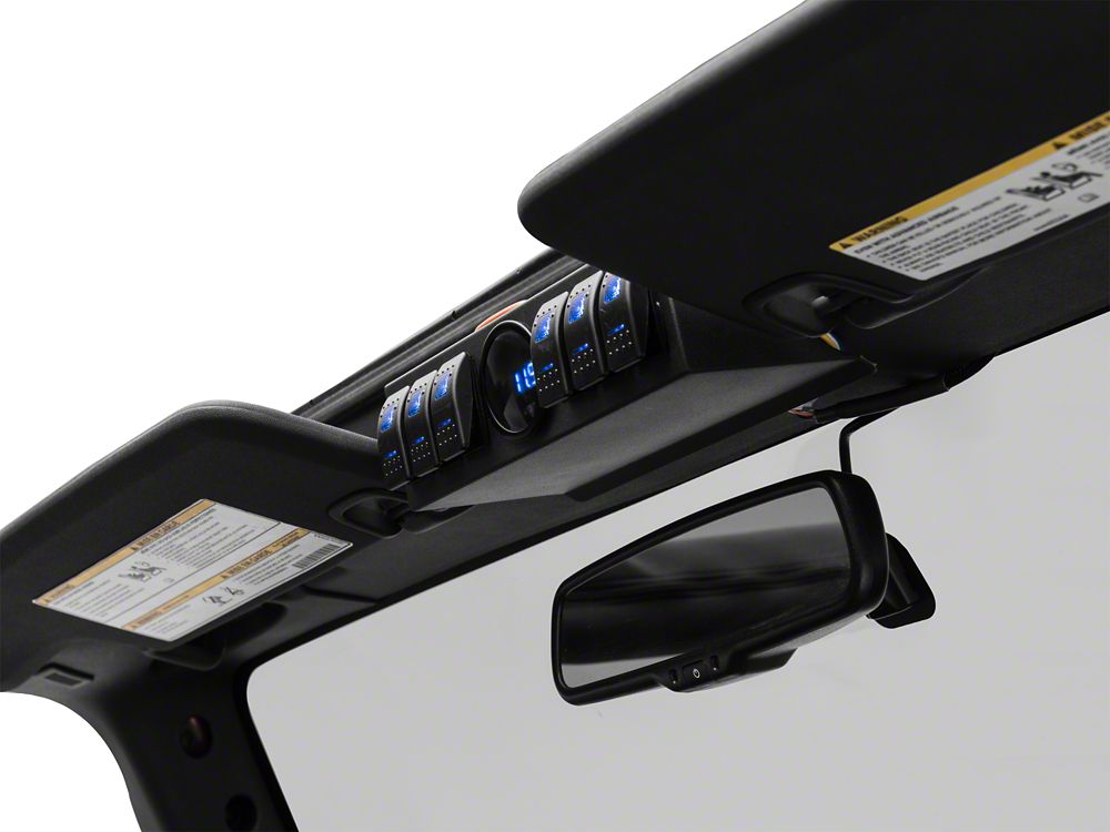 Raxiom Control Box with Switch Panel (07-18 Jeep Wrangler JK)