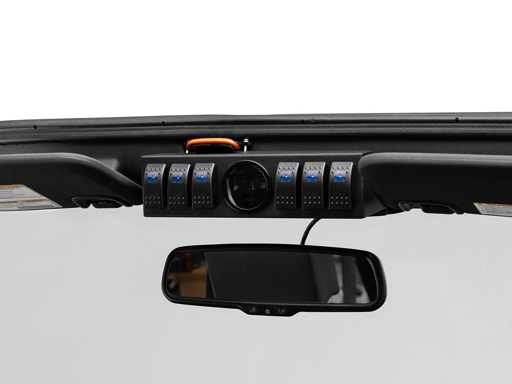 Raxiom Control Box with Switch Panel (07-18 Jeep Wrangler JK)