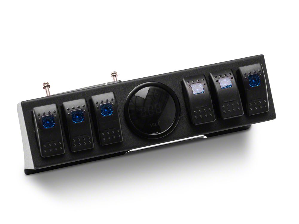 Raxiom Control Box with Switch Panel (07-18 Jeep Wrangler JK)
