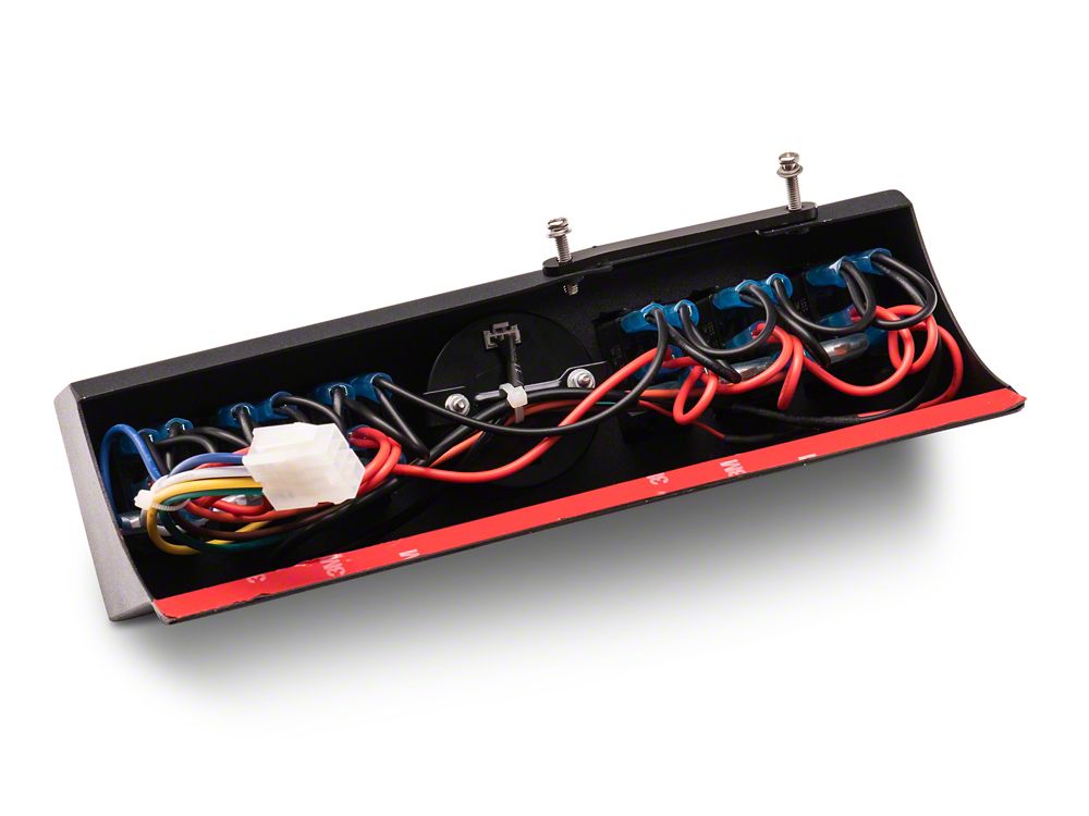 Raxiom Control Box with Switch Panel (07-18 Jeep Wrangler JK)