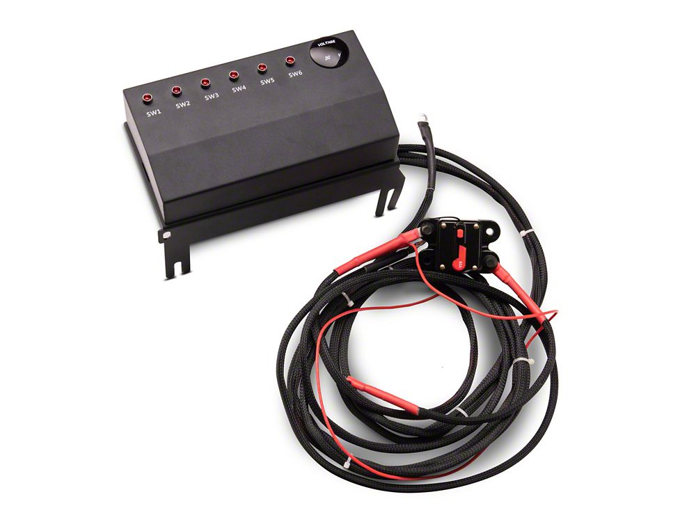 Raxiom Control Box with Switch Panel (07-18 Jeep Wrangler JK)