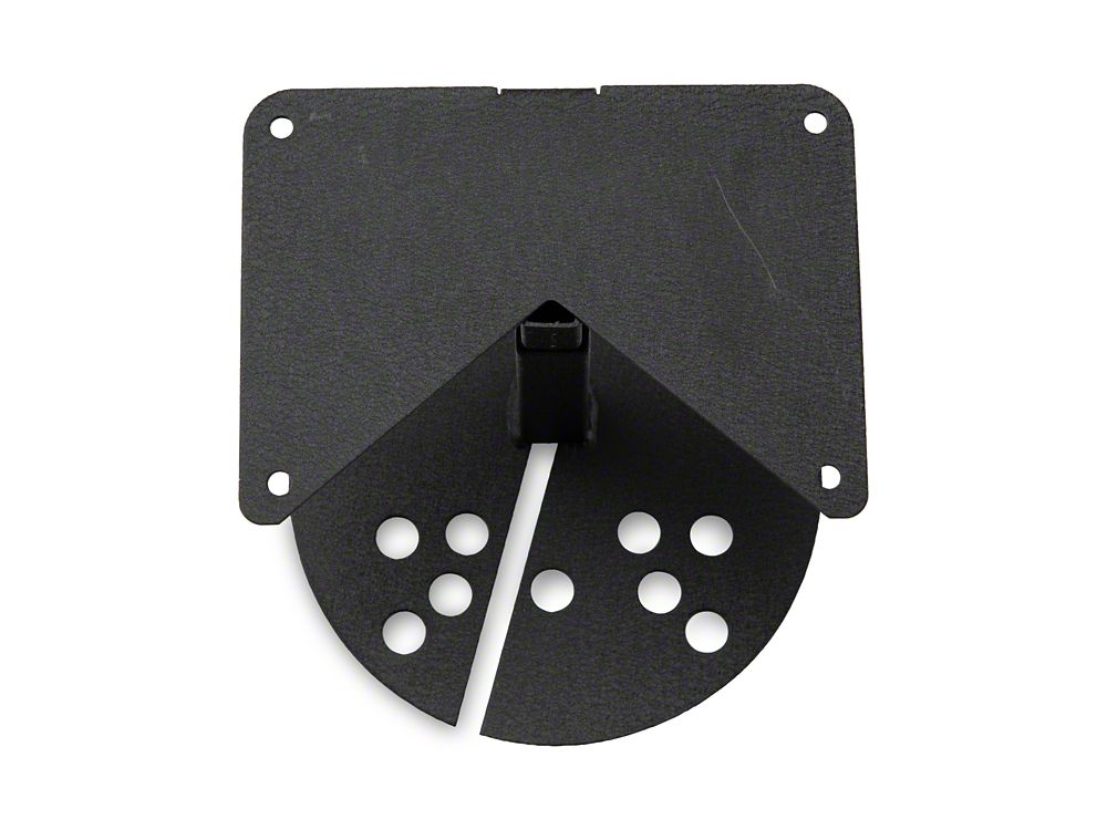 Raxiom Axial Series License Plate Bracket with LED Brake Light (07-18 Jeep Wrangler JK)