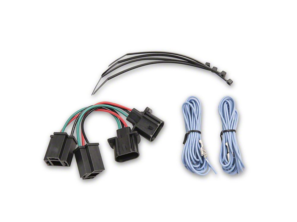 Raxiom Axial Series LED Headlights; Black Housing; Clear Lens (07-18 Jeep Wrangler JK)