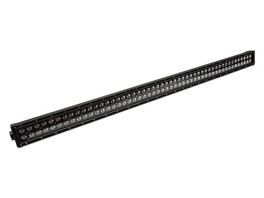 Raxiom 52-Inch Dual Row LED Light Bar with Windshield Mounting Brackets (18-25 Jeep Wrangler JL, Excluding Mojave, 392, and 4XE)