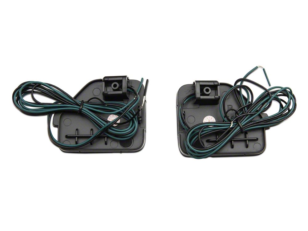 Raxiom Axial Series LED Rear Bumper Reflector Lights; Smoked (18-25 Jeep Wrangler JL Moab, Rubicon, Sahara)