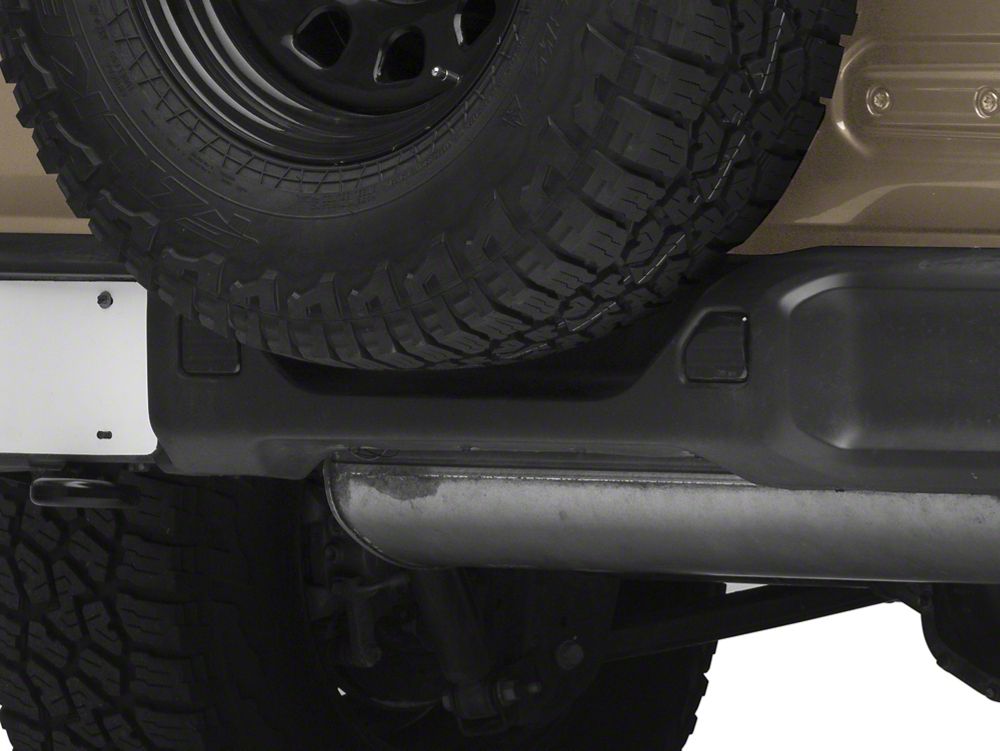 Raxiom Axial Series LED Rear Bumper Reflector Lights; Smoked (18-25 Jeep Wrangler JL Moab, Rubicon, Sahara)