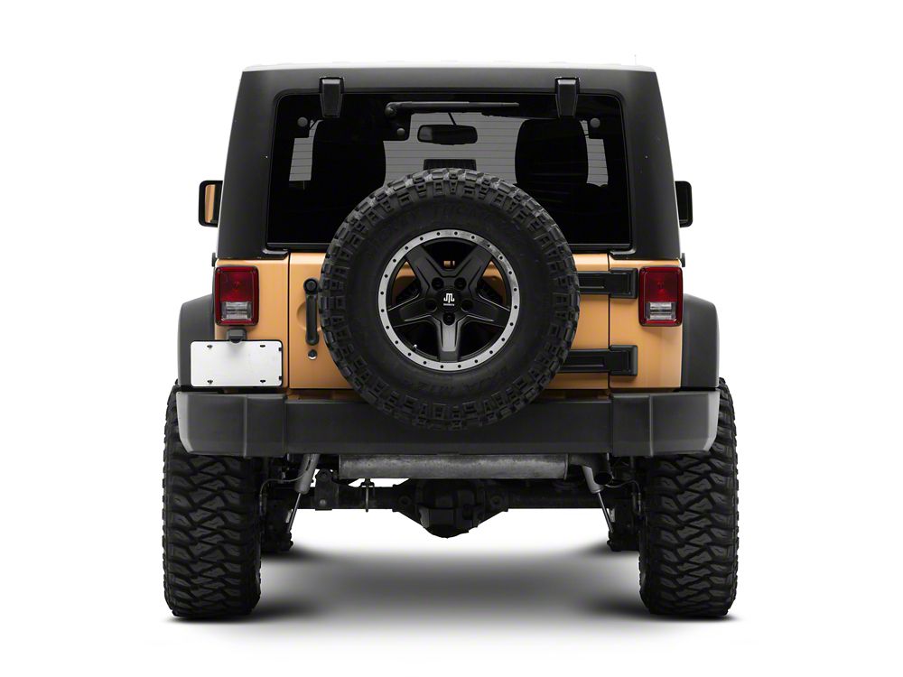 Raxiom Axial Series Hyper Flash LED Third Brake Light; Smoked (07-18 Jeep Wrangler JK)