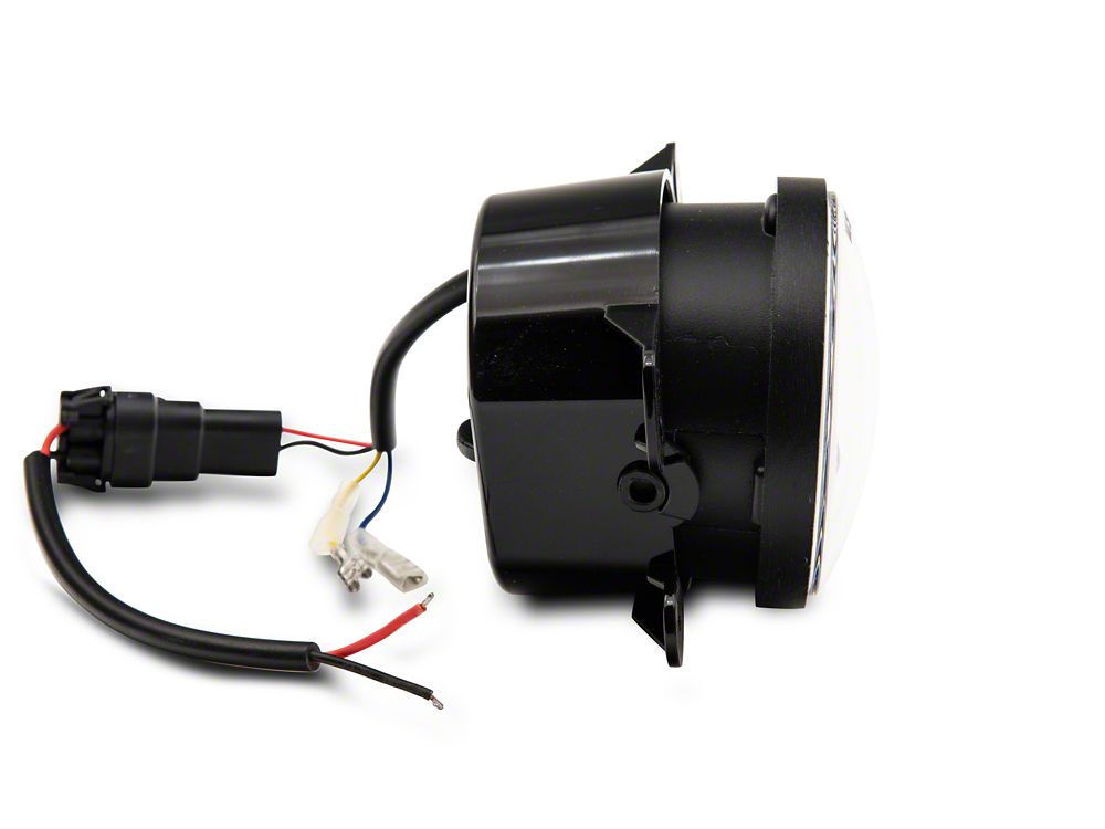 Raxiom Axial Series Halo LED Fog Lights; Amber (07-18 Jeep Wrangler JK)