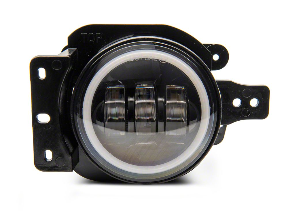 Raxiom Axial Series LED Fog Lights with Halo (07-25 Jeep Wrangler JK & JL)