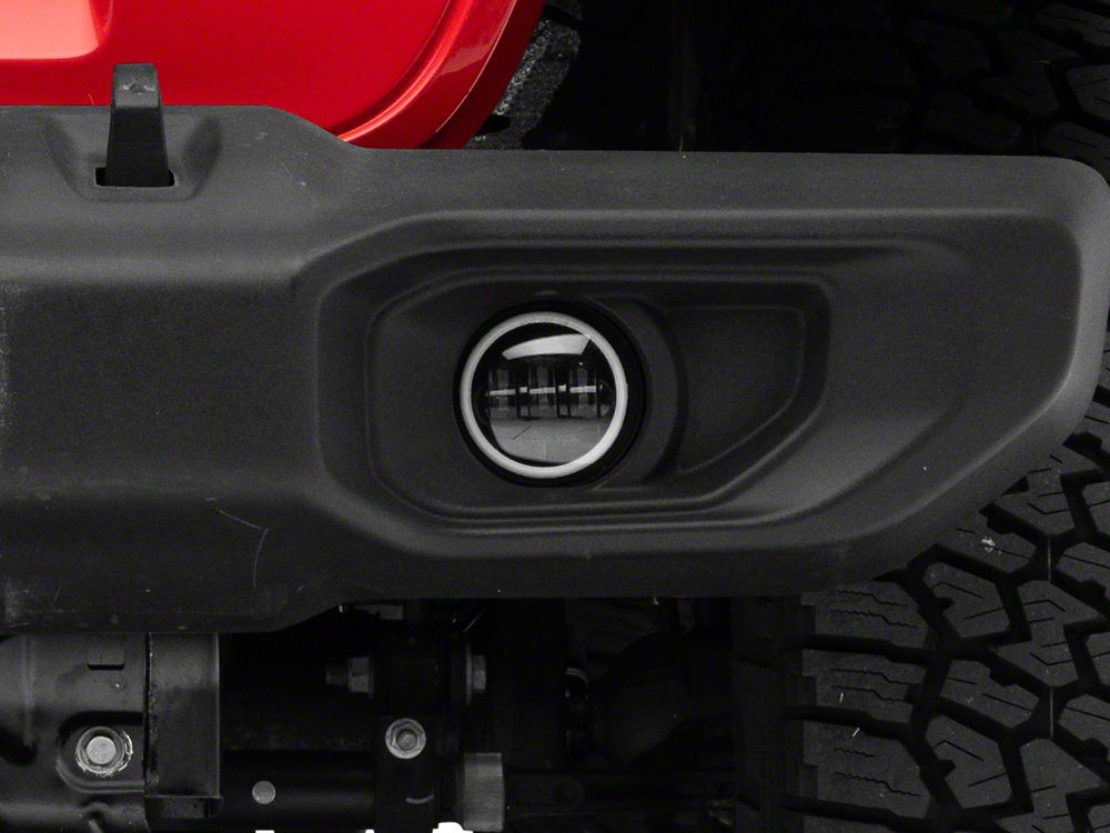 Raxiom Axial Series LED Fog Lights with Halo (07-25 Jeep Wrangler JK & JL)