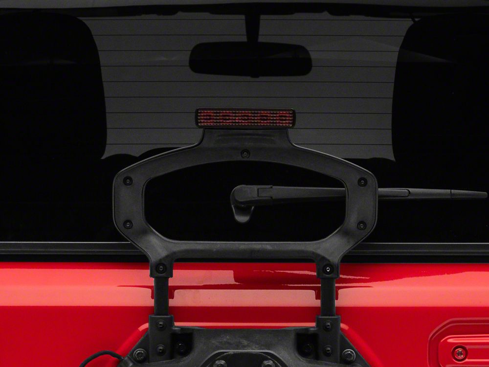 Raxiom Axial Series LED Third Brake Light; Red (18-25 Jeep Wrangler JL)