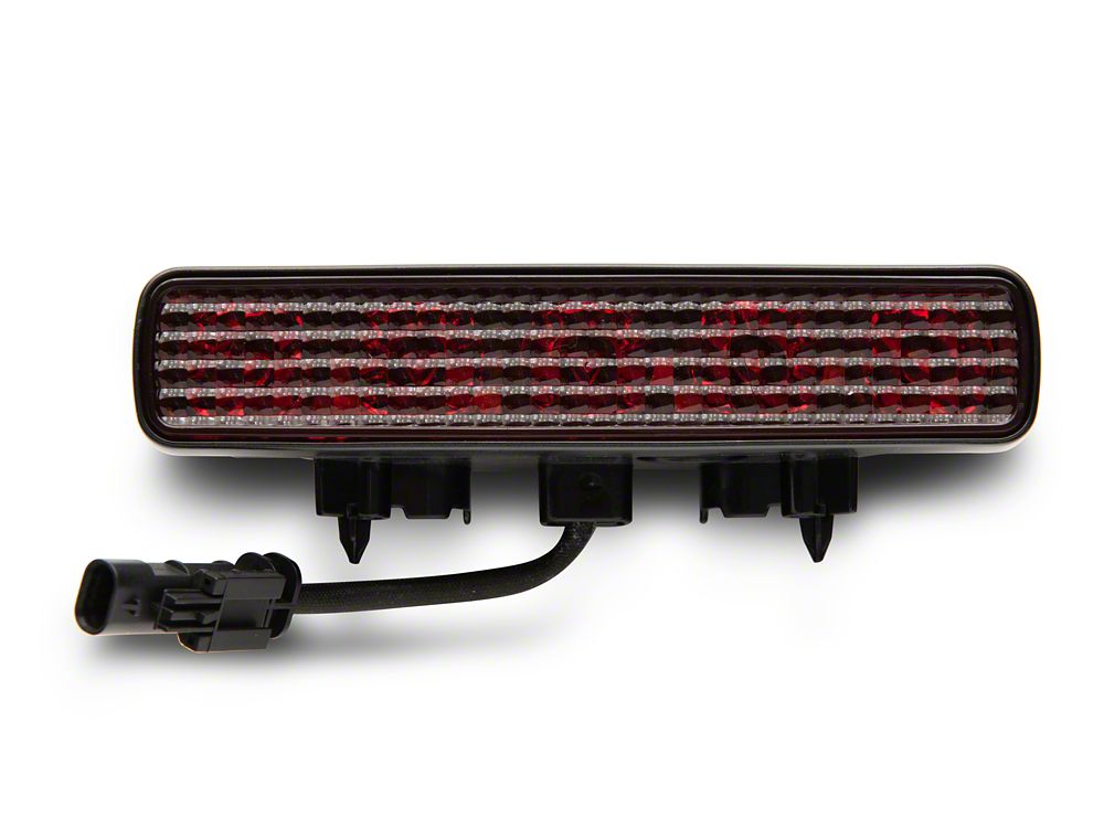 Raxiom Axial Series LED Third Brake Light; Red (18-25 Jeep Wrangler JL)