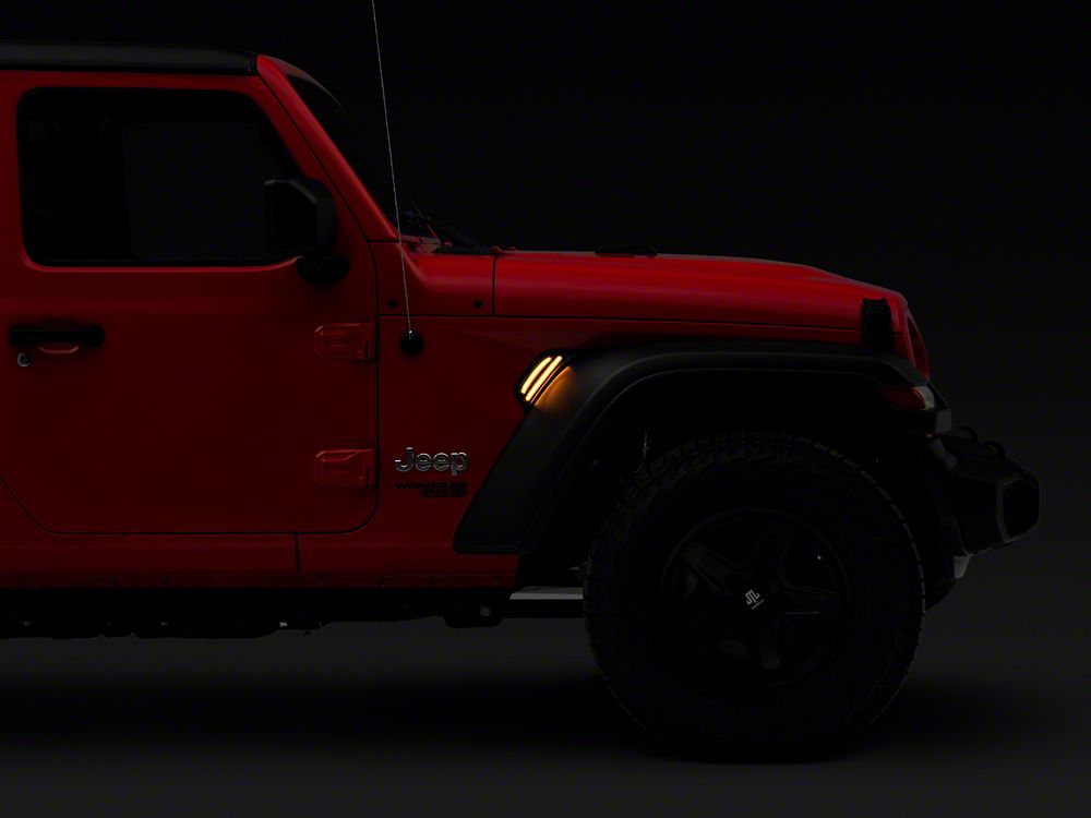 Raxiom Axial Series Fender Vent LED Light (18-25 Jeep Wrangler JL)