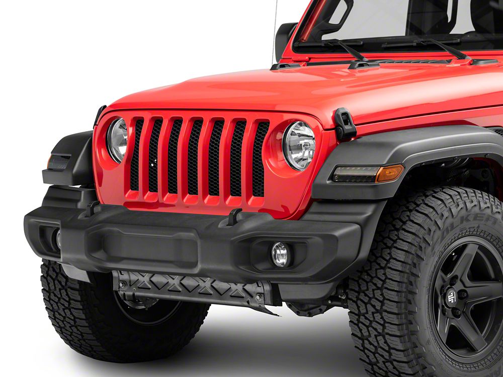 Raxiom Axial Series Sequential LED Parking/Turn Signal Lights; Smoked (18-25 Jeep Wrangler JL Sport w/ Factory Halogen Lights)