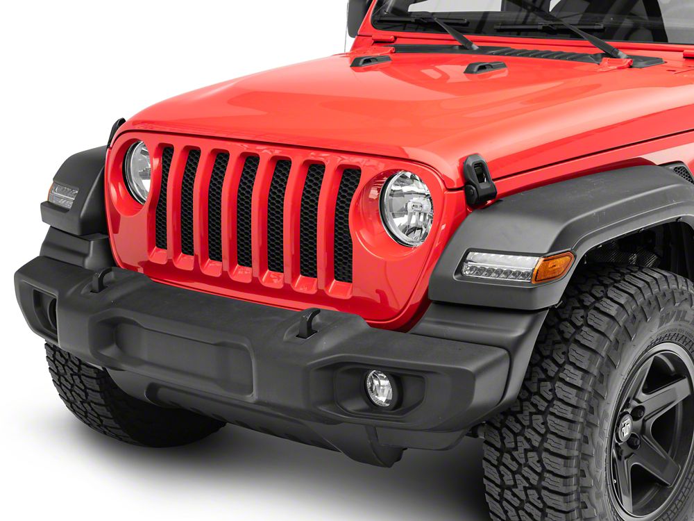 Raxiom Axial Series Sequential LED Parking/Turn Signal Lights; Chrome (18-25 Jeep Wrangler JL Sport)