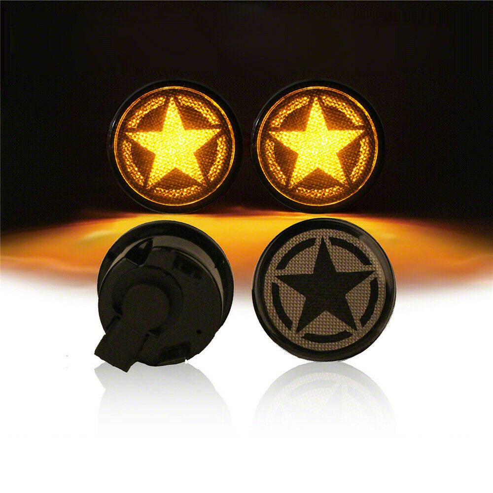 Raxiom Axial Series Turn Signal Lights (07-18 Jeep Wrangler JK)