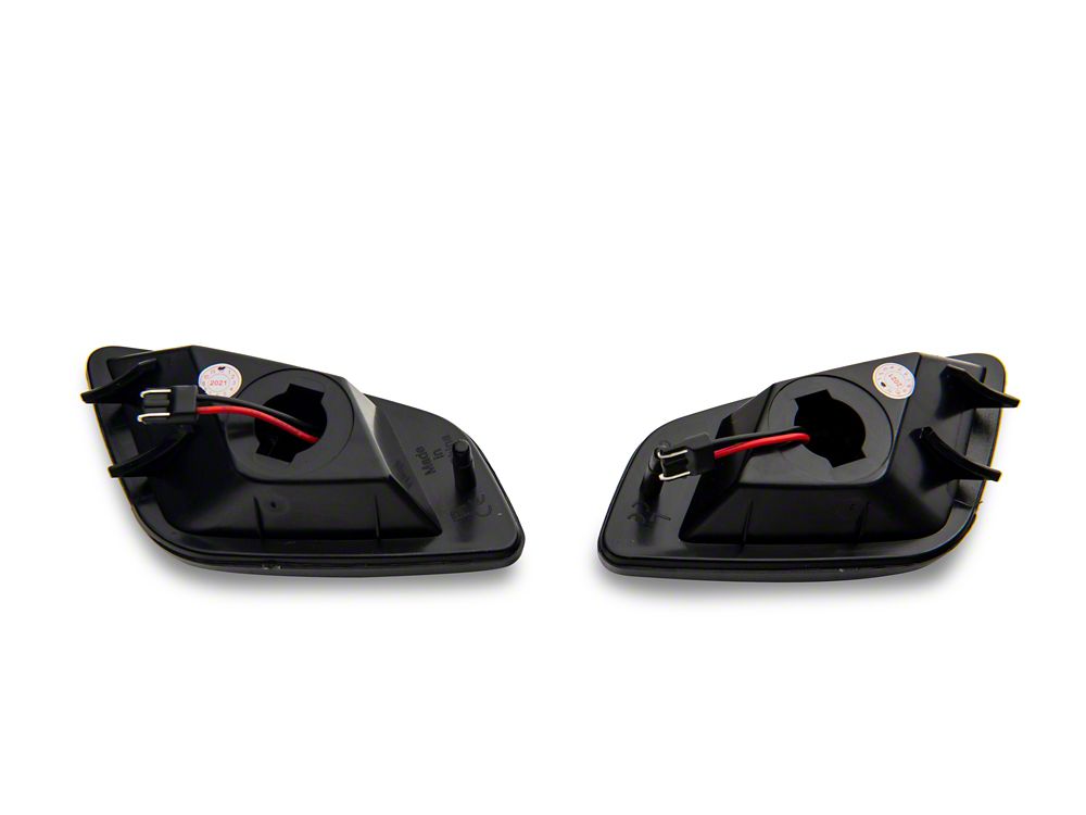 Raxiom Axial Series LED Side Marker Lamps; Smoked (97-06 Jeep Wrangler TJ)