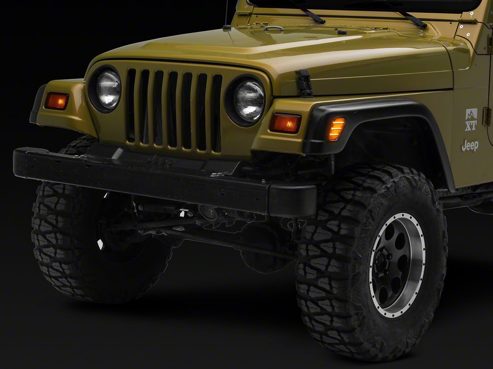 Raxiom Axial Series LED Side Marker Lamps; Clear (97-06 Jeep Wrangler TJ)