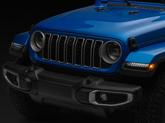 Raxiom Axial Series Sequential Turn Signal LED Side Marker Lights (18-25 Jeep Wrangler w/ Factory LED Light Package)