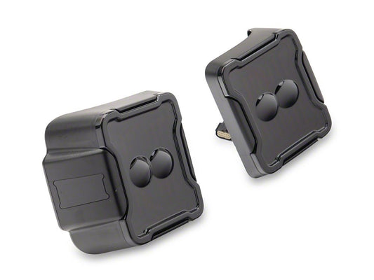 Raxiom Axial Series Linear LED Tail Lights; Black Housing; Smoked Lens (18-25 Jeep Wrangler JL w/ Factory Halogen Tail Lights & w/o Blind Spot Detection)