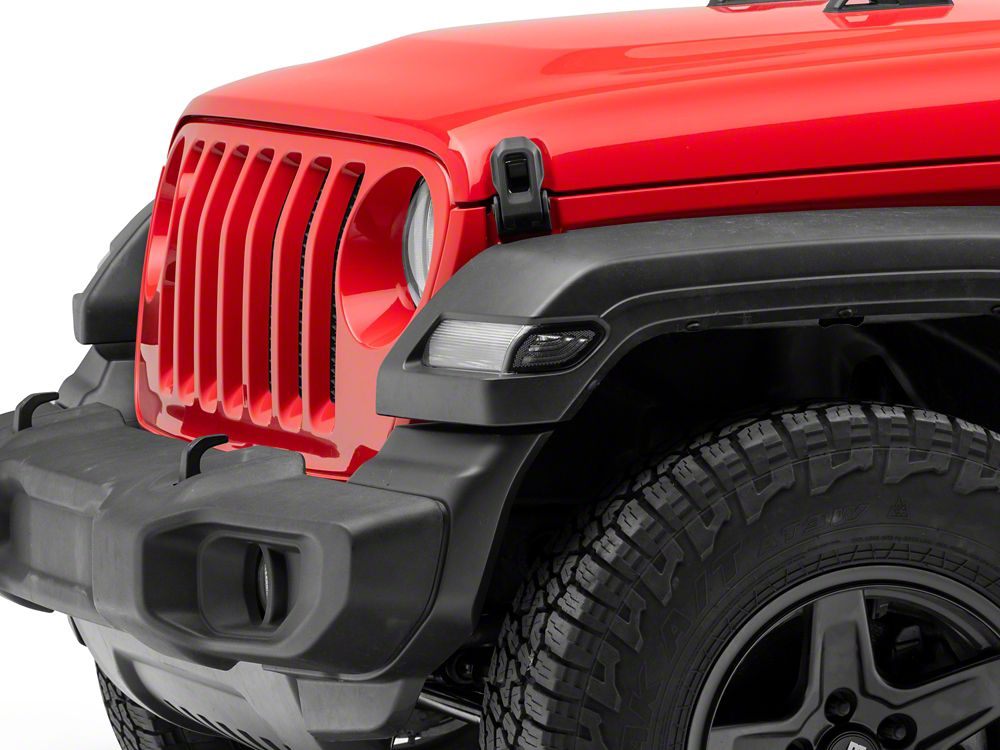 Raxiom Axial Series LED Side Marker Lights; Smoked (18-25 Jeep Wrangler JL)